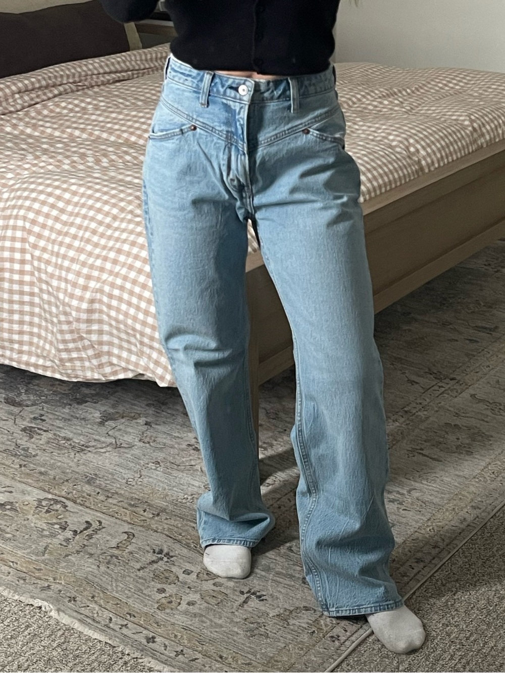 Abercrombie jeans!